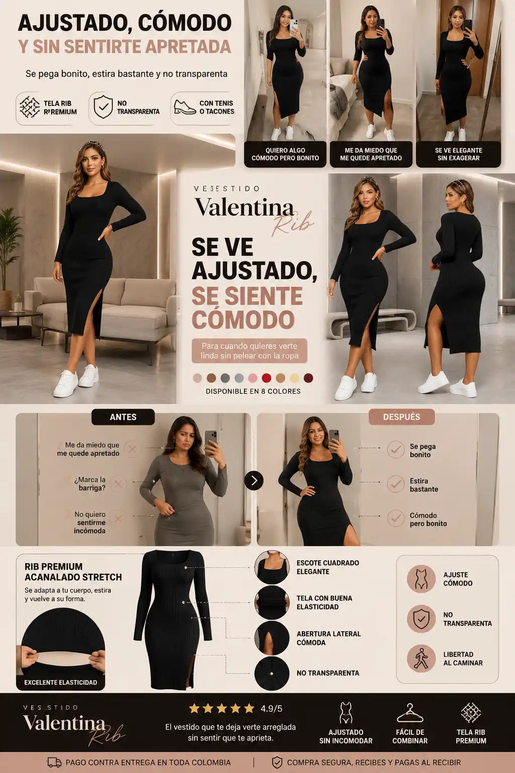Vestido Buso Premium Elegance