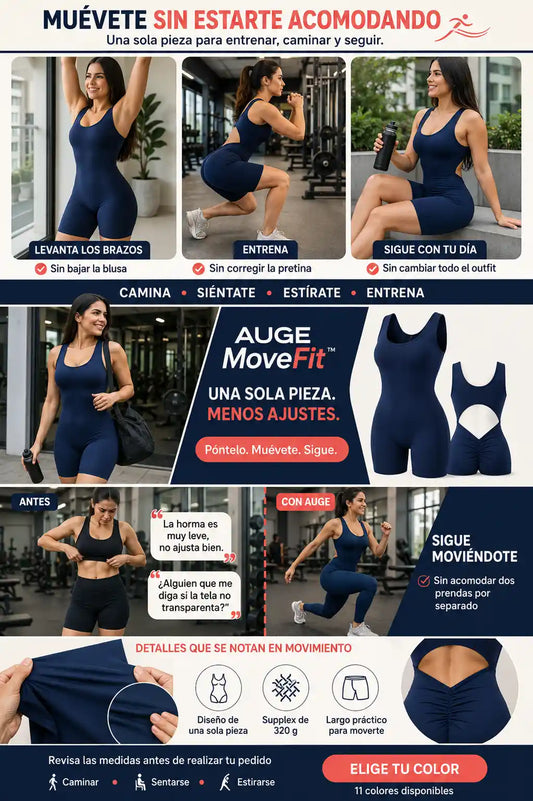 Enterizo Esqueleto Corto Push Up