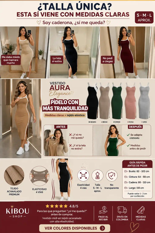 Vestido Aura Elegance